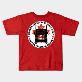 Canada Freedom Convoy 2022 Kids T-Shirt